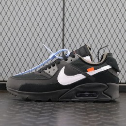 【OWF】Off White x N Air Max 90 Black The Ten AA7293-001