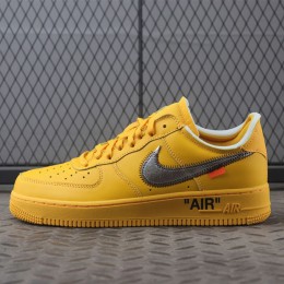 【PK】Off-White x Nike Air Force 1 Low “University Gold