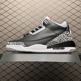 【PK】Air Jordan 3  Retro Black Cement  854262-001