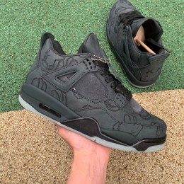 【PK】Air Jordan 4 Kaws BLACK  930155-001