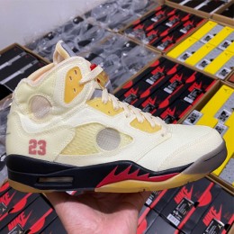 【LJR】Off-White x Air Jordan 5 Retro SP 