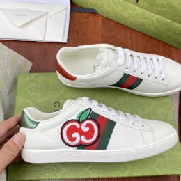 자체제작 GUCCI 구찌 에이스 GG 애플 남자 스니커즈     