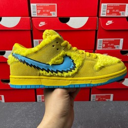 TOP Grateful Dead x Nike Dunk SB Low Pro ''opti yellow