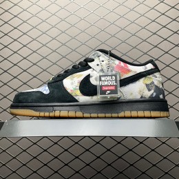 TOP Supreme x NK SB Dunk Low Rammellzee