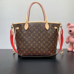 LOUIS VUITTON Neverfull Bandoulière Inside Out