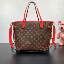 LOUIS VUITTON Neverfull Bandoulière Inside Out
